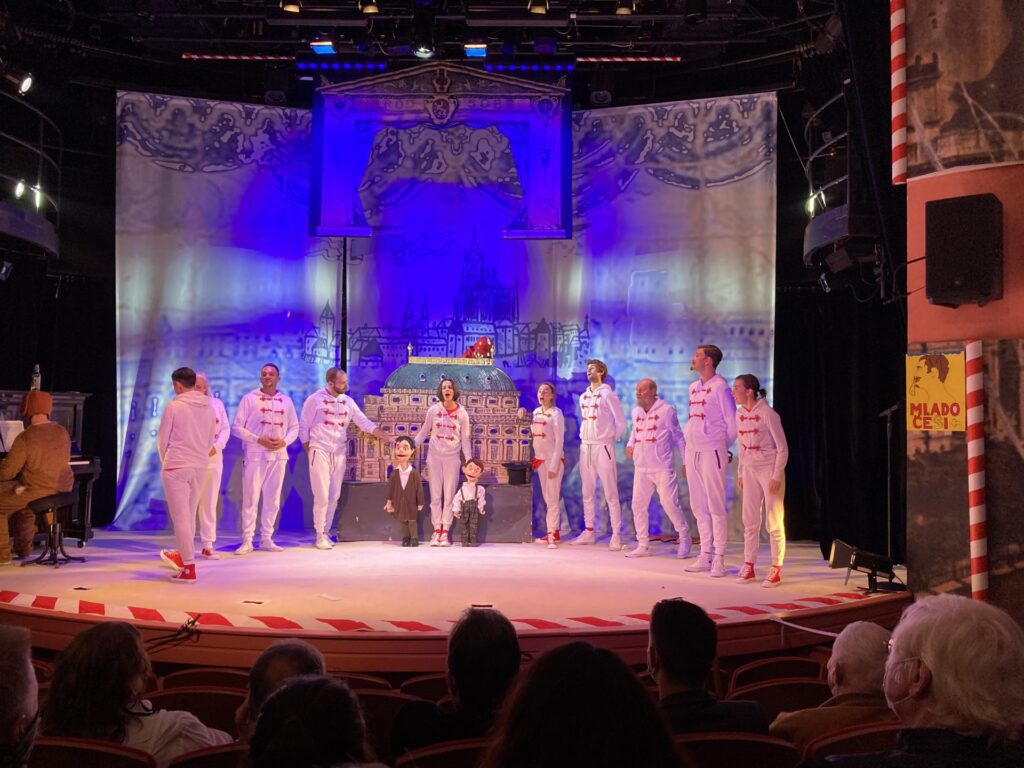 (From a performance about the fire of the National Theatre.)